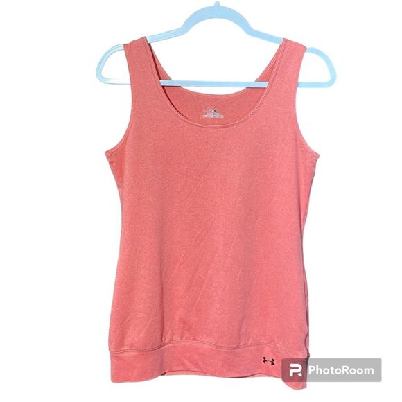 Under Armour Heatgear Fitted Scoopneck Tank top Women's Size Small - Picture 1 of 11